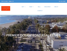 Tablet Screenshot of oceanaveliving.com